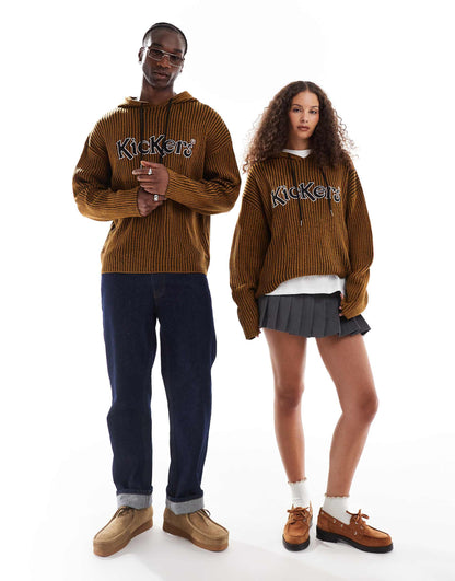 Relaxed Knitted Hoodie