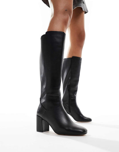 Wide Leg Satori Stretch Knee Boots