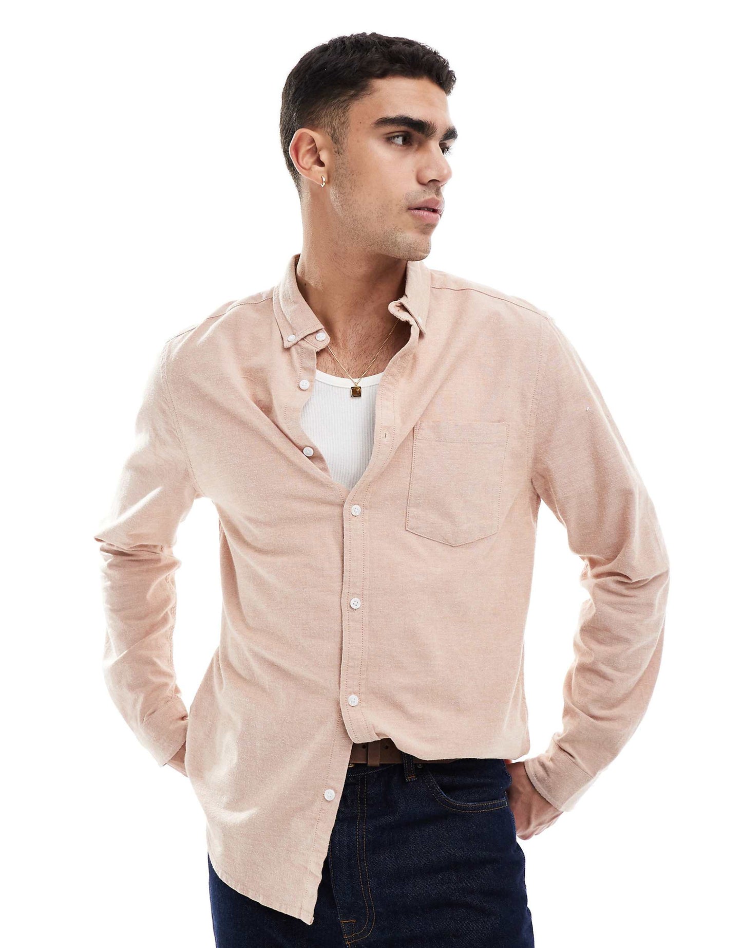 Regular Stretch Oxford Shirt