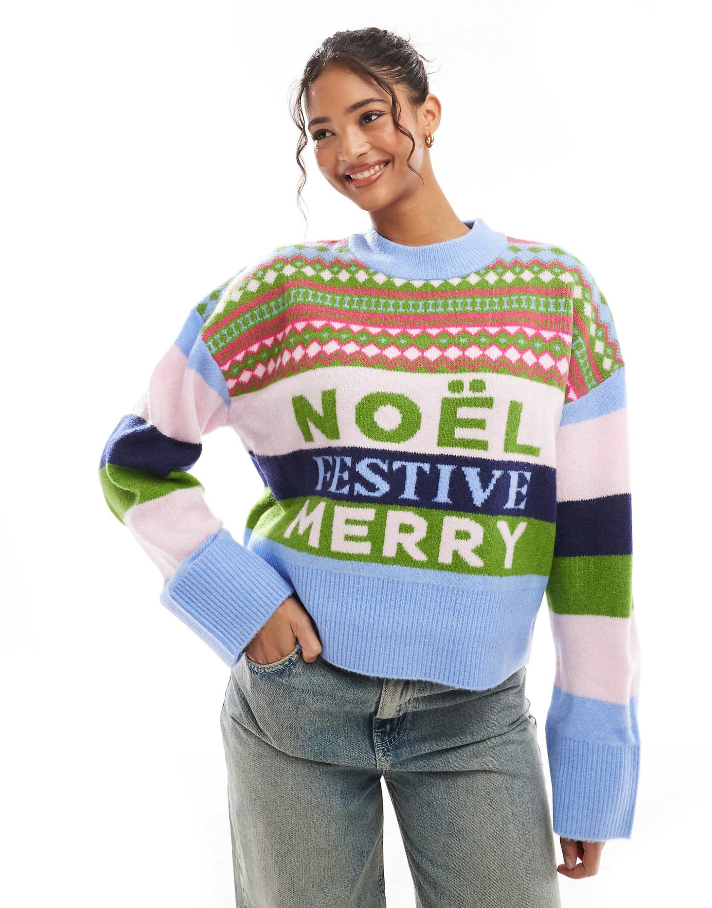 Slogan Christmas Jumper