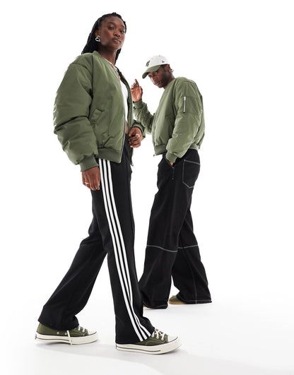 Unisex Nylon Bomber Jacket