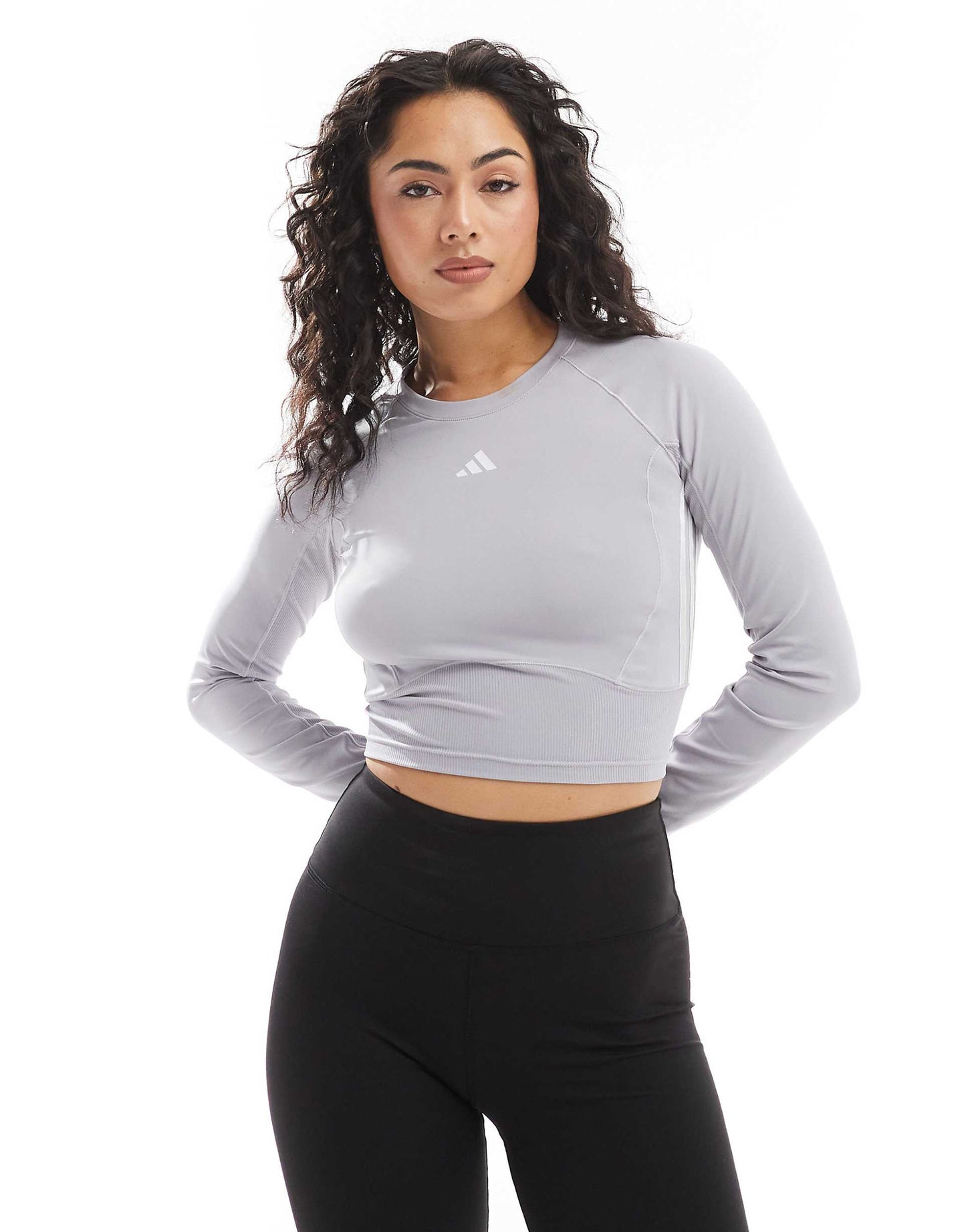 Training Train Essentials Long Sleeve Crop Top