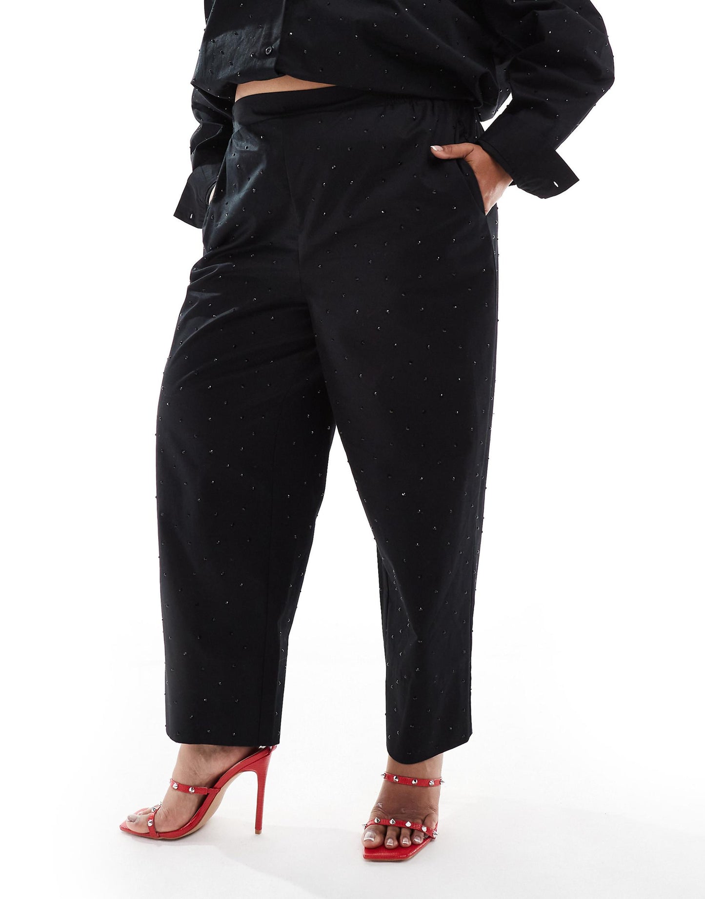 Curve Hotfix Trouser Co-Ord