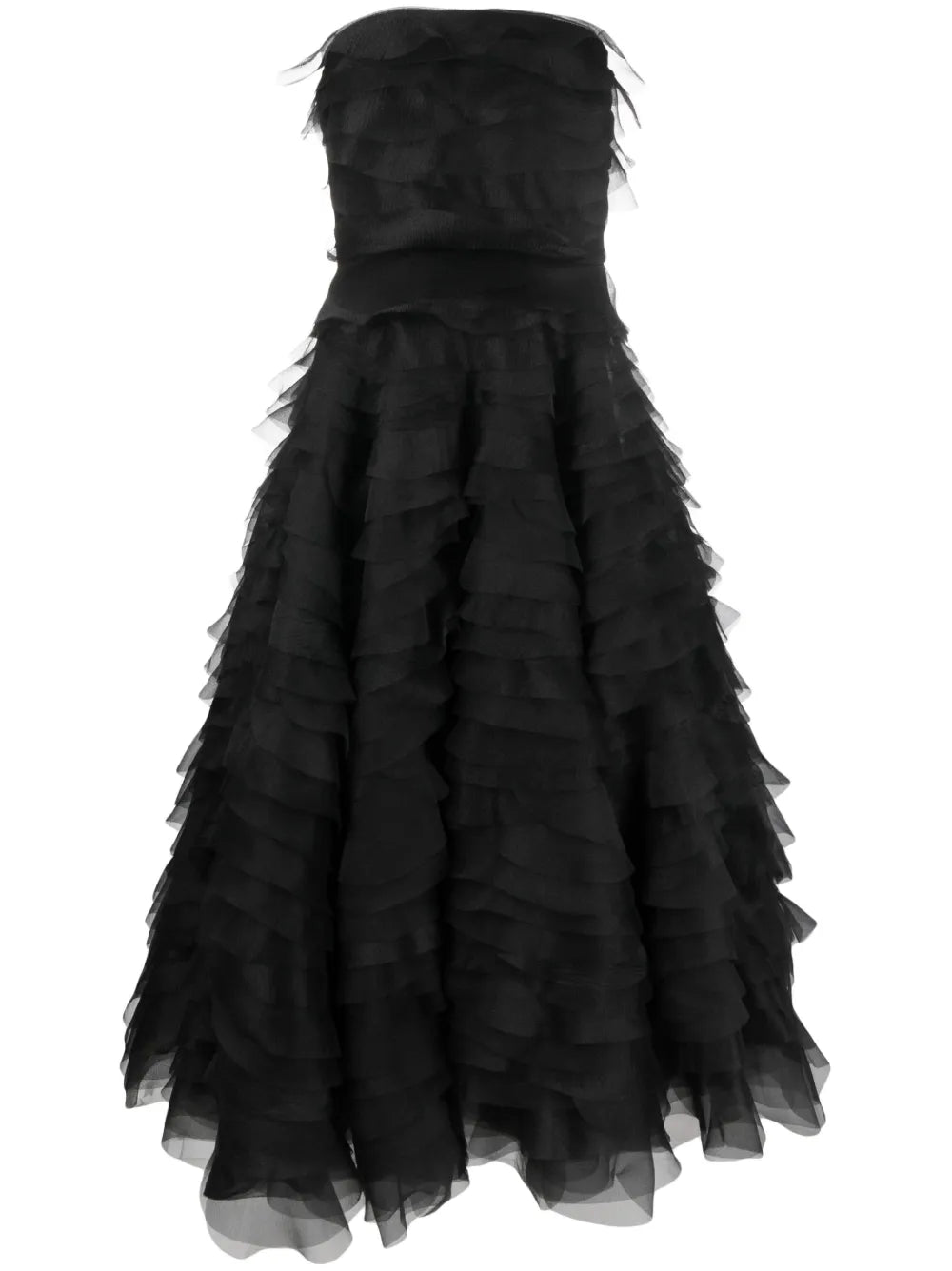 Fully-Ruffled Maxi Dress
