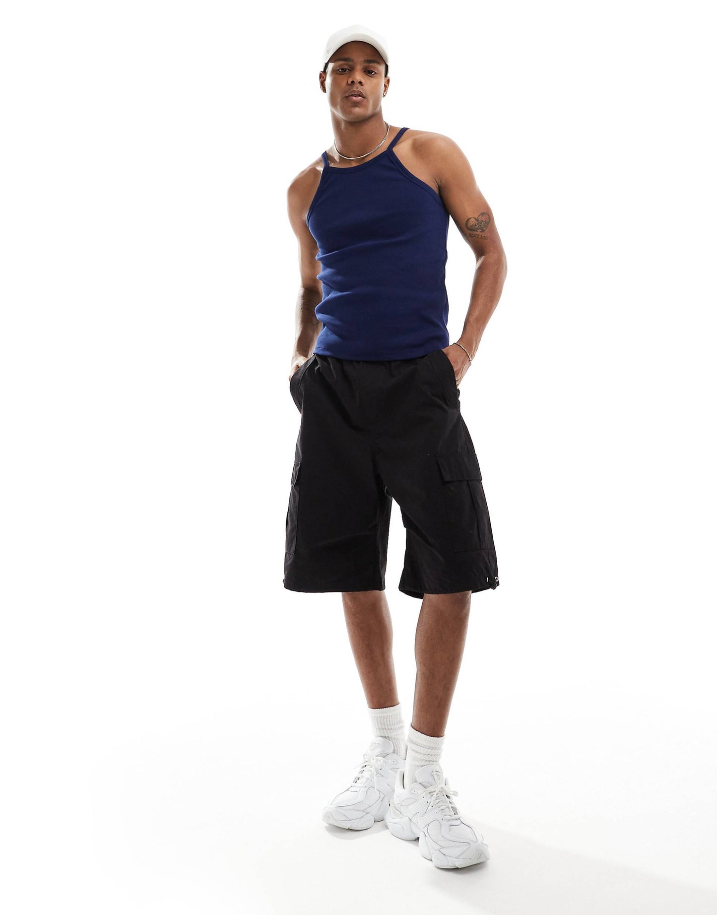 Muscle Fit Vest With Thin Straps