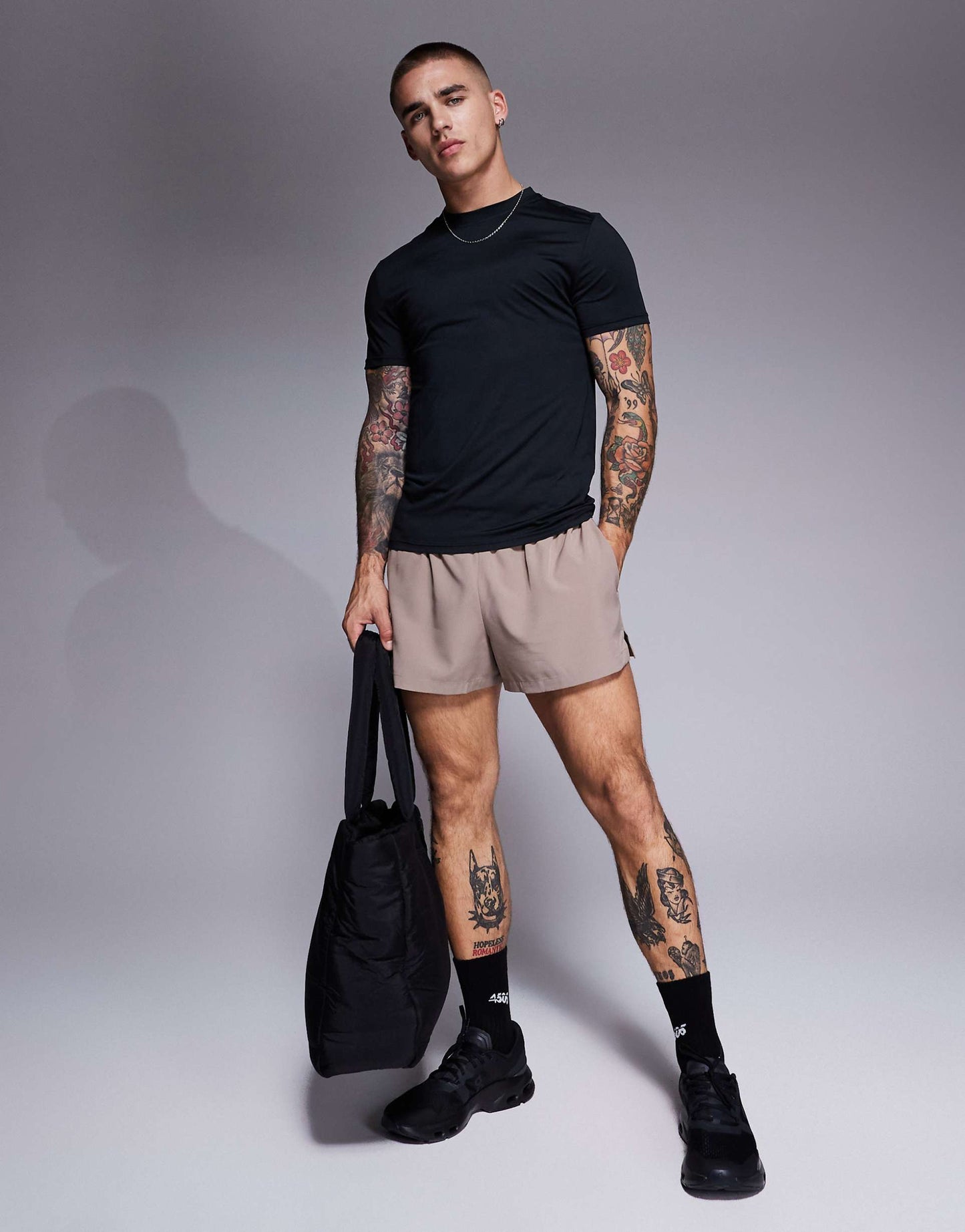 Icon Muscle Fit Training T-Shirt With Quick Dry