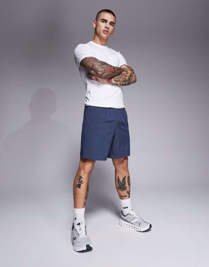 Icon 7 Inch Quick Dry Training Shorts With Zip Pockets