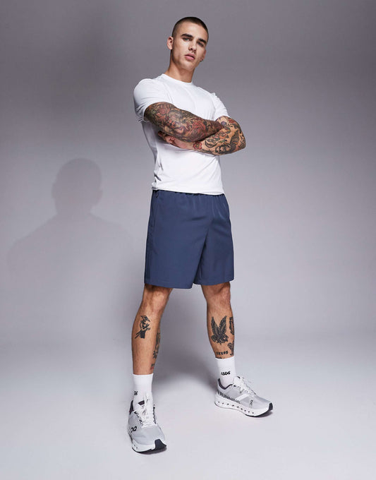 Icon 7 Inch Quick Dry Training Shorts With Zip Pockets