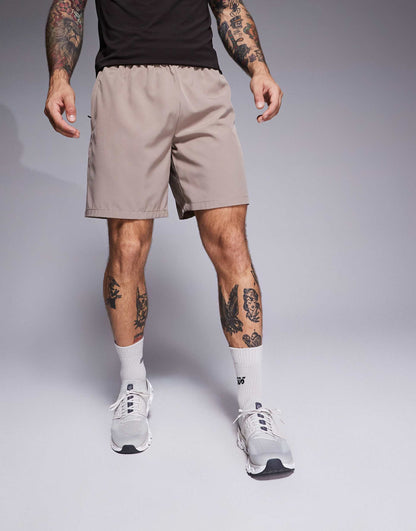 Icon 7 Inch Quick Dry Training Shorts With Zip Pockets
