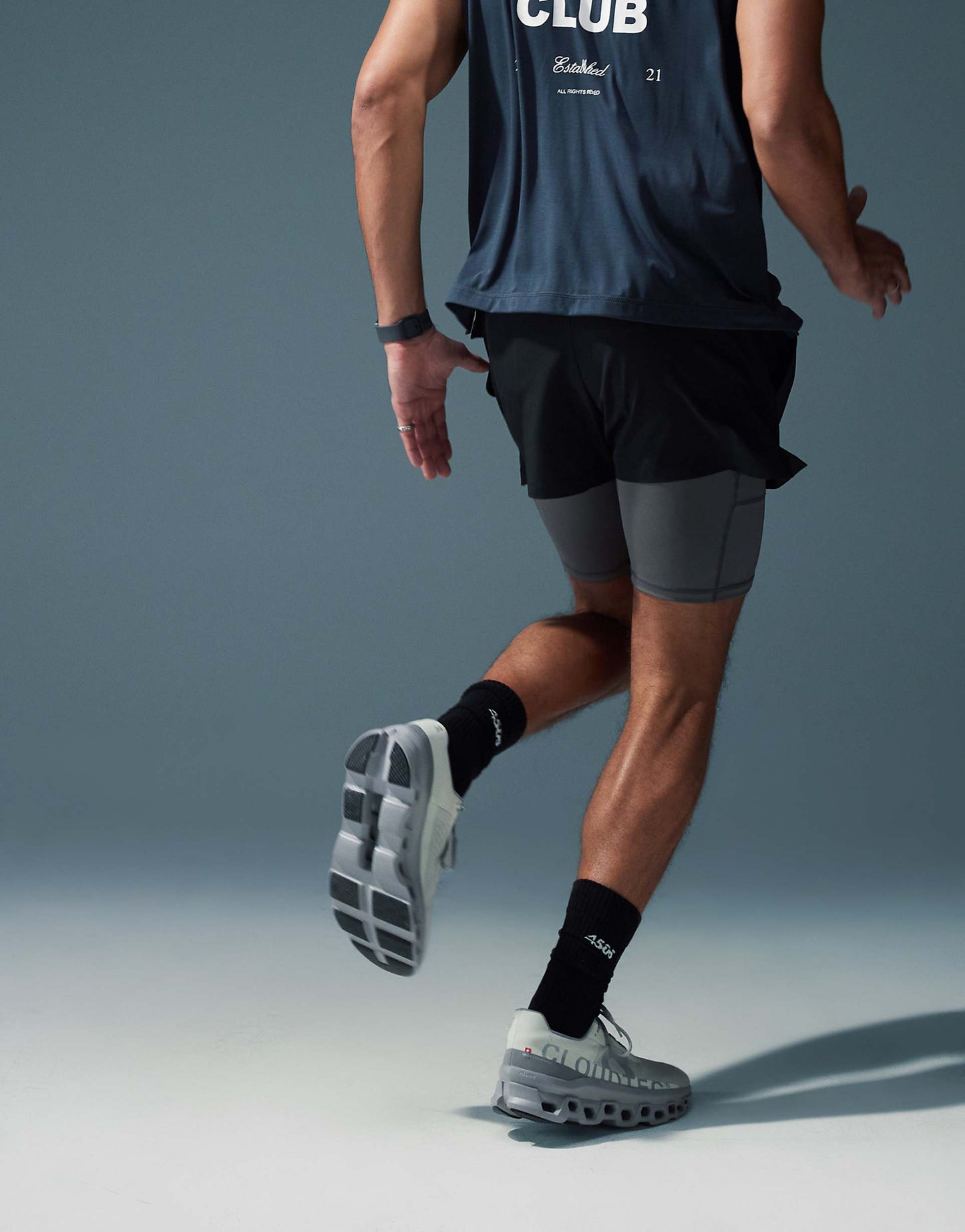 Icon 3 Inch Quick Dry Running Shorts With Back Zip Phone Pocket