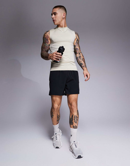 Icon 5 Inch Quick Dry Training Shorts With Zip Pockets