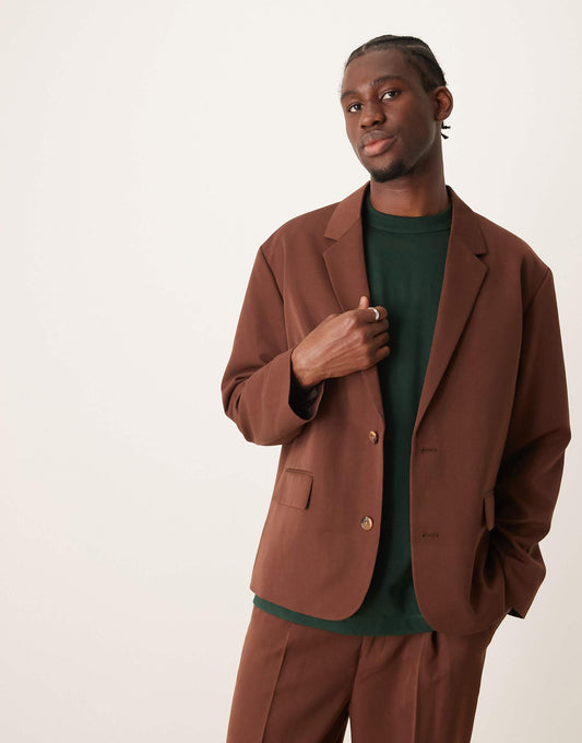 Slouchy Boxy Suit Jacket