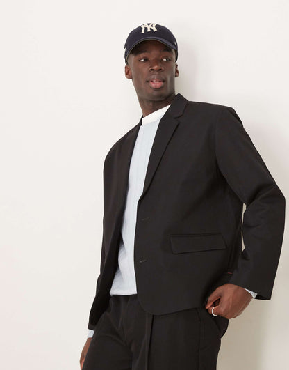 Slouchy Boxy Suit Jacket