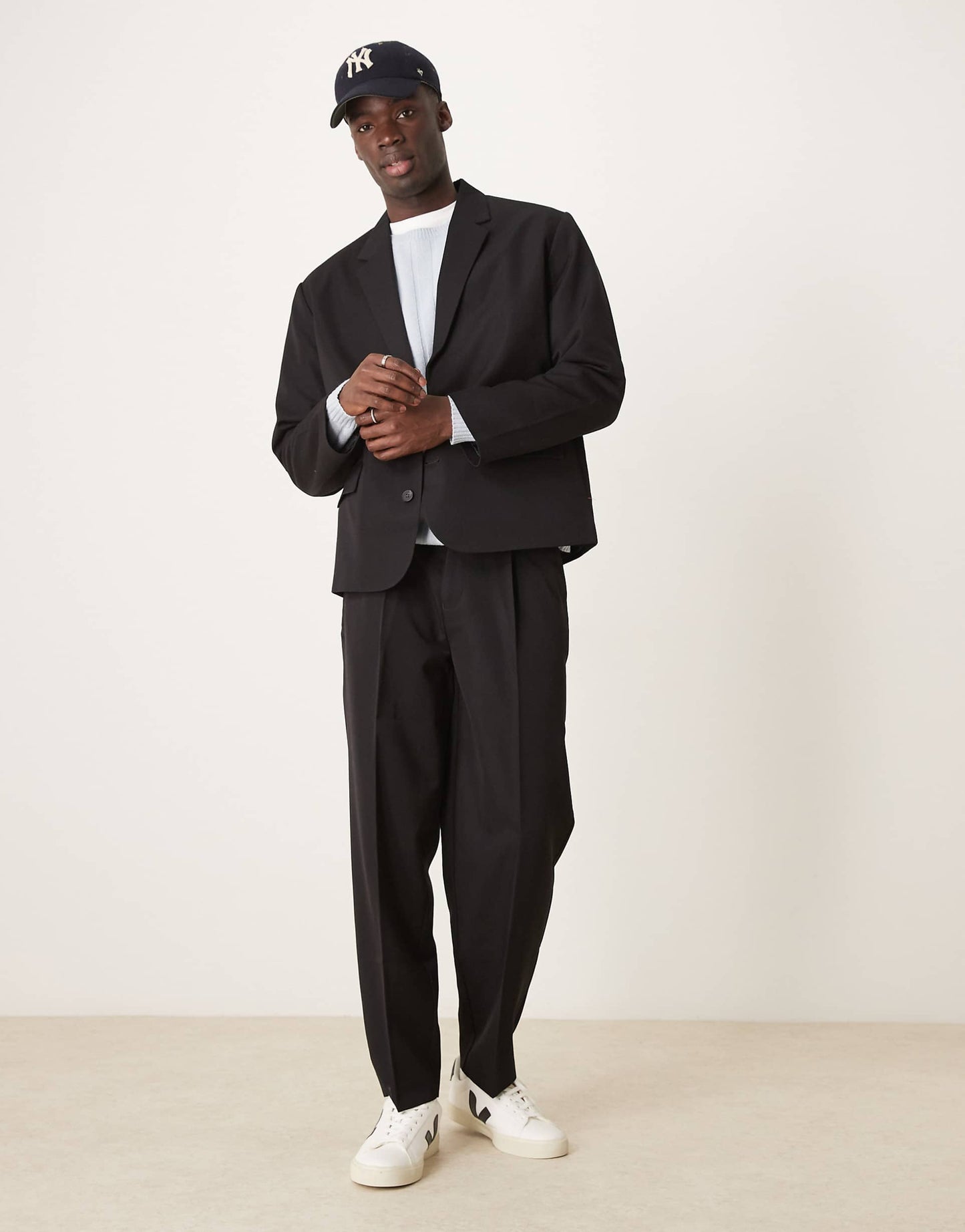 Slouchy Boxy Suit Jacket