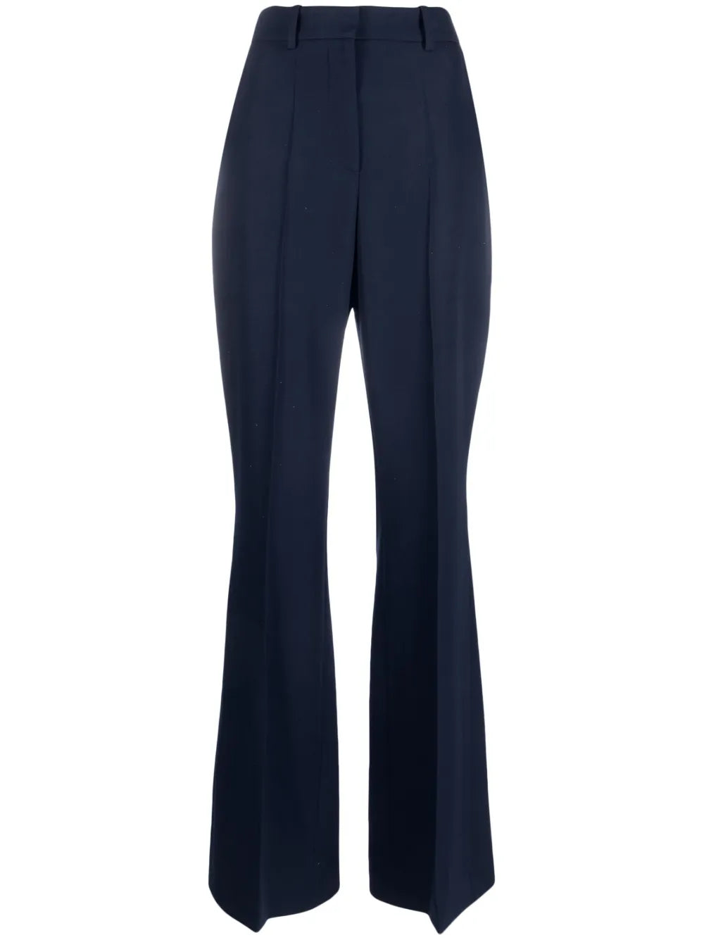 Wool Flared Trousers
