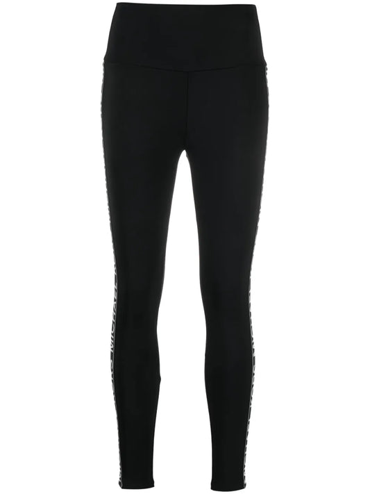 Logo-Tape High-Waisted Leggings