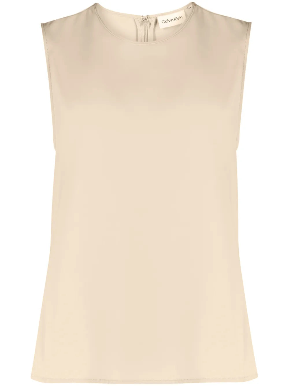 Sleeveless Crêpe Top