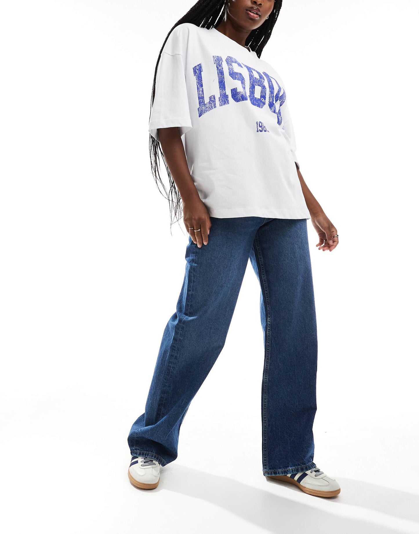 High Waist Wide Leg Dad Jeans