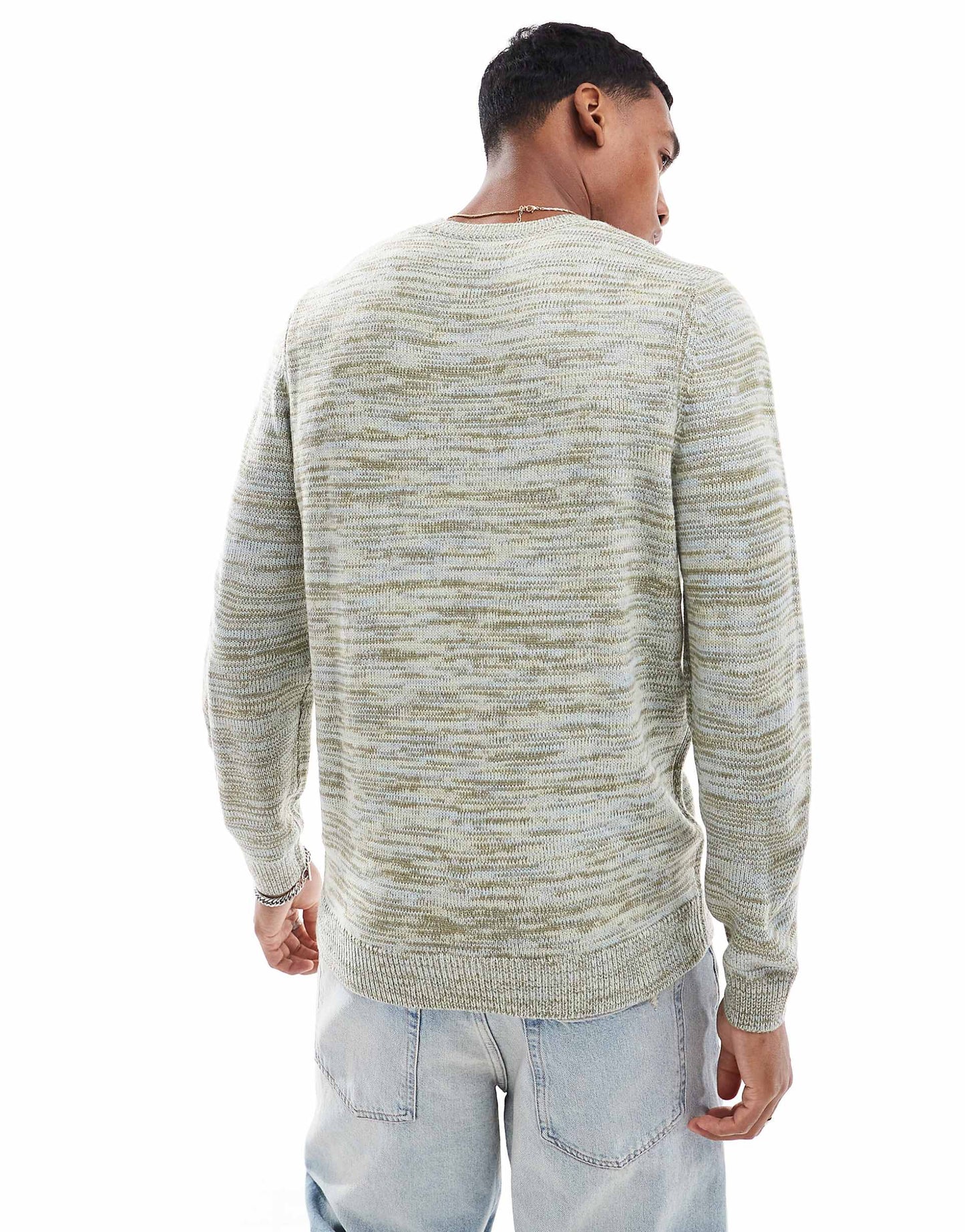 Knitted Space Dye Jumper