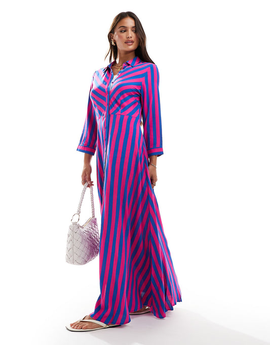 Maxi Shirt Dress