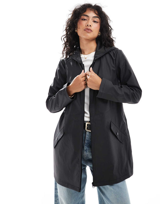 Hooded Raincoat
