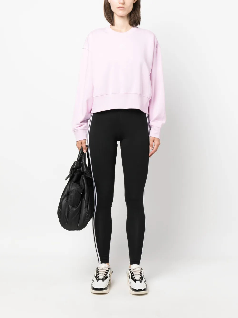 3-Stripes Stretch-Cotton Leggings