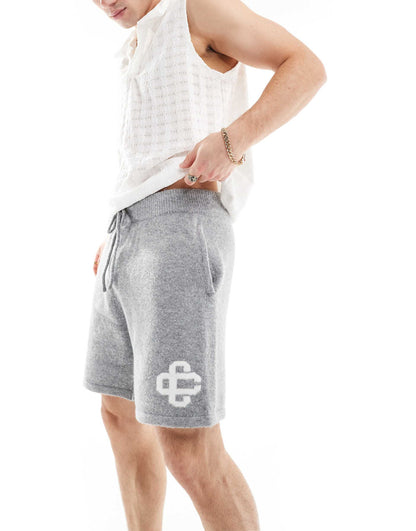 Emblem Knitted Shorts