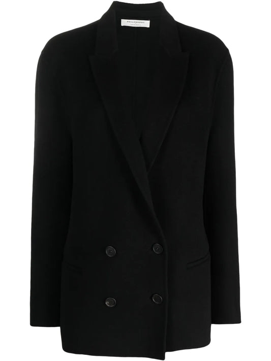 Felted Double Breasted Blazer