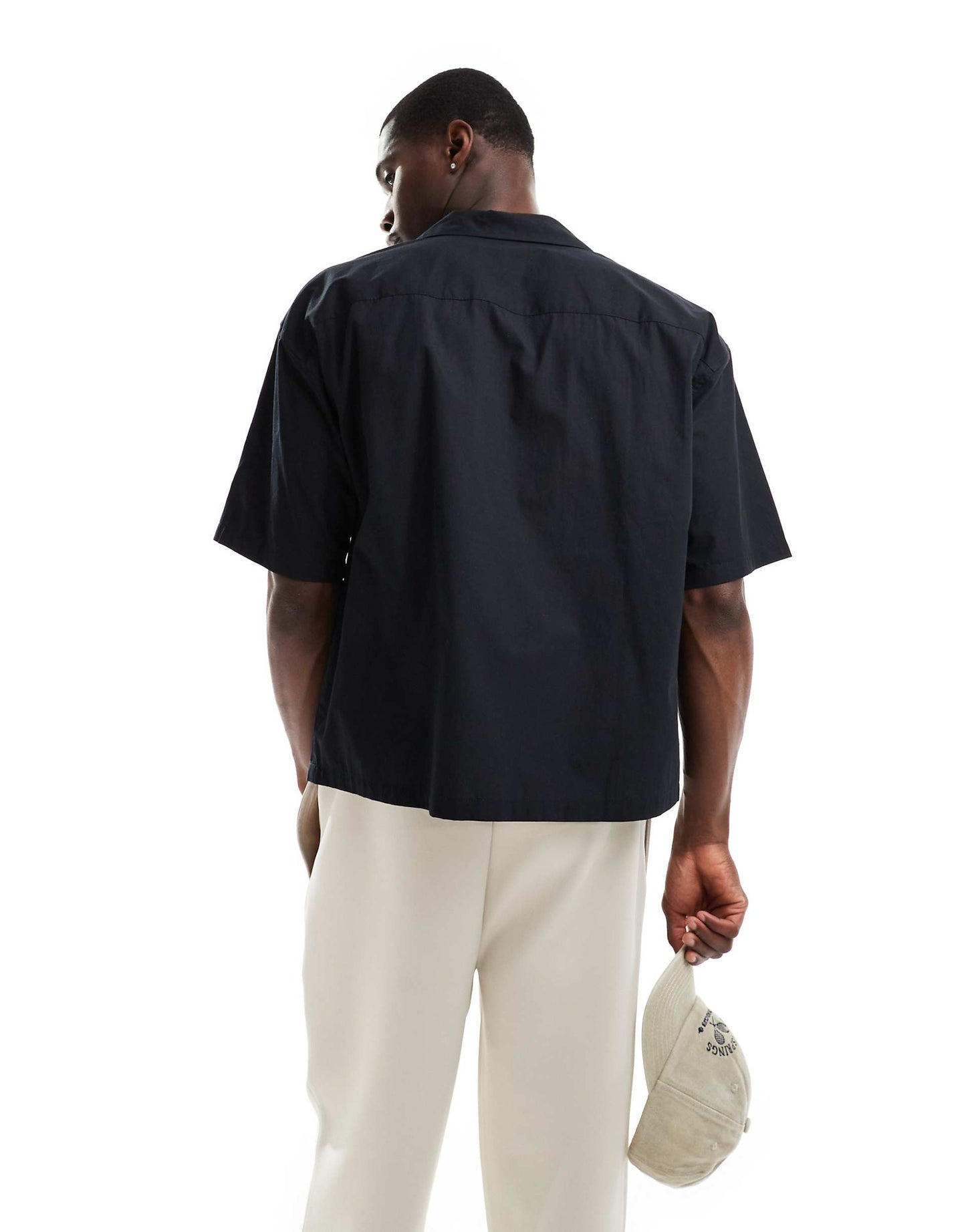 Cropped Boxy Fit Shirt