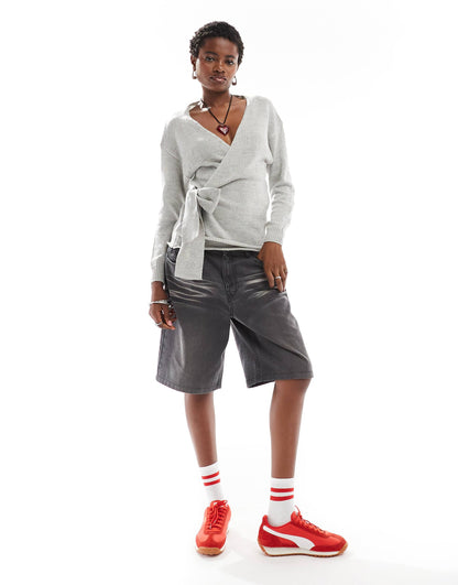 Wrap Front Jumper