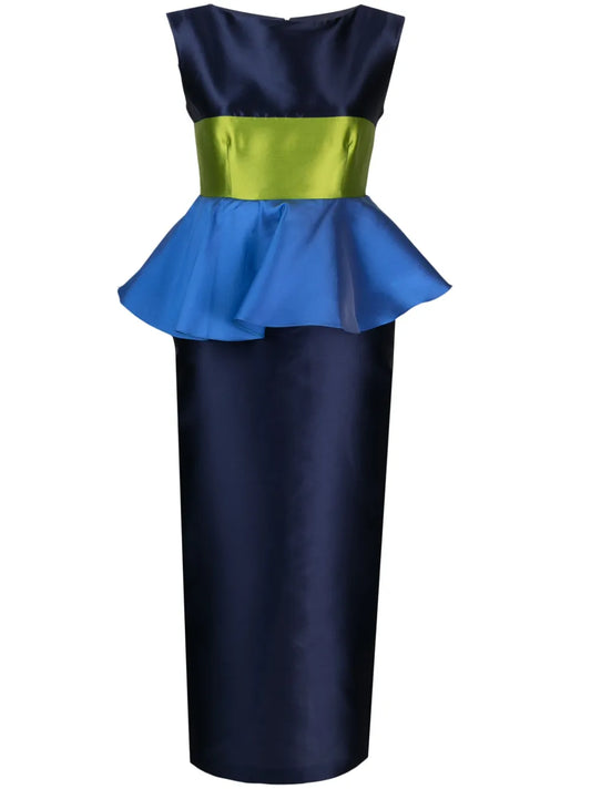 Cy Colour-Block Midi Dress