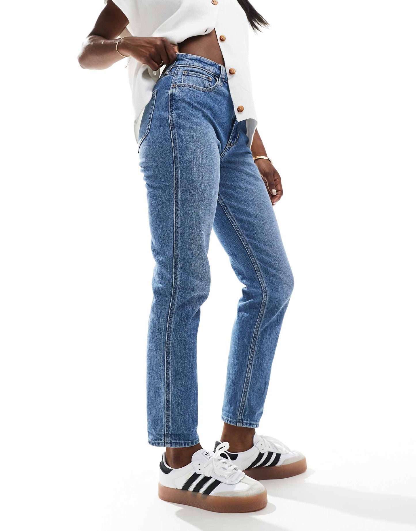 High Rise Mom Jean