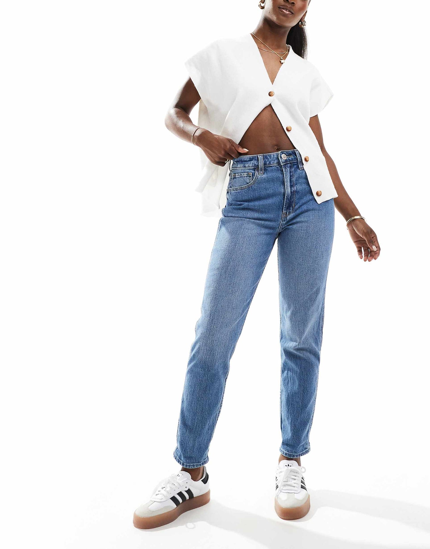 High Rise Mom Jean