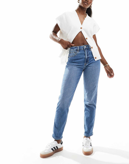 High Rise Mom Jean