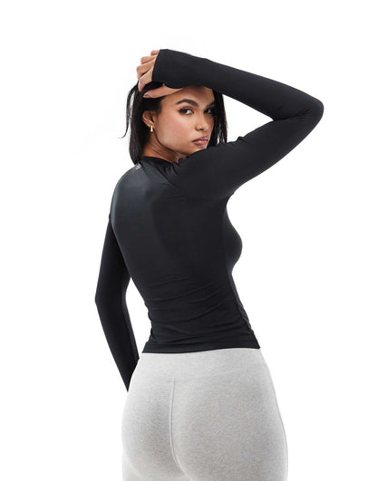 Icon Slim Fit Active Long Sleeve Top