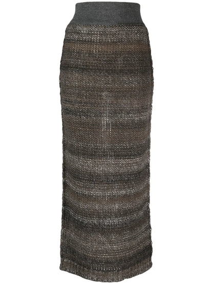 Lynette Knitted Midi Skirt