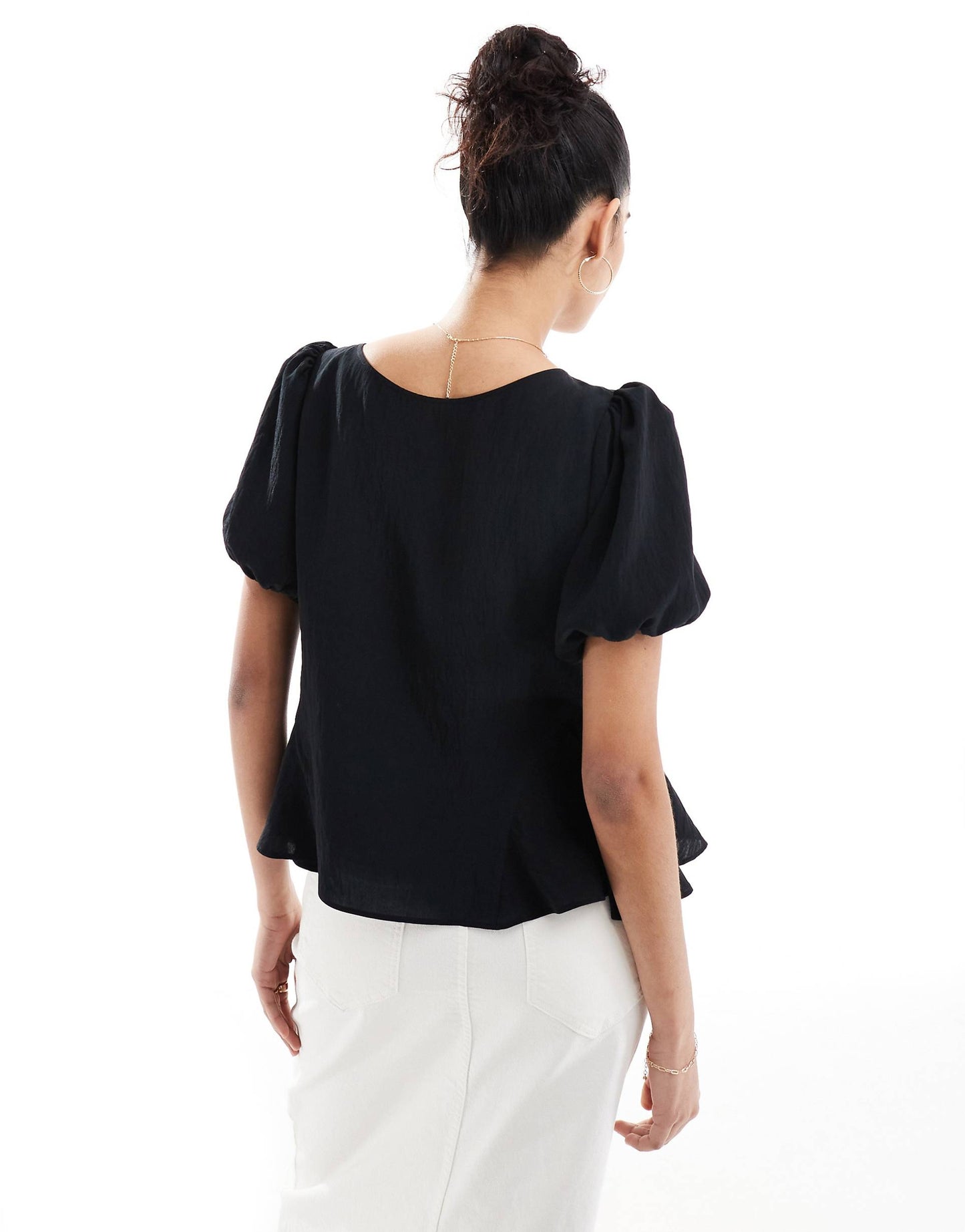 Multi-Functional Puff Sleeve Blouse