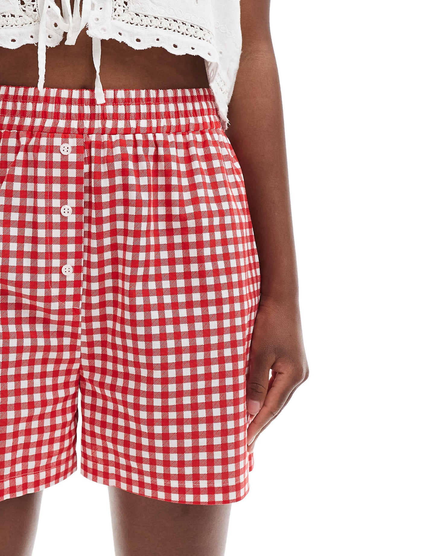 Gingham Boxer Shorts