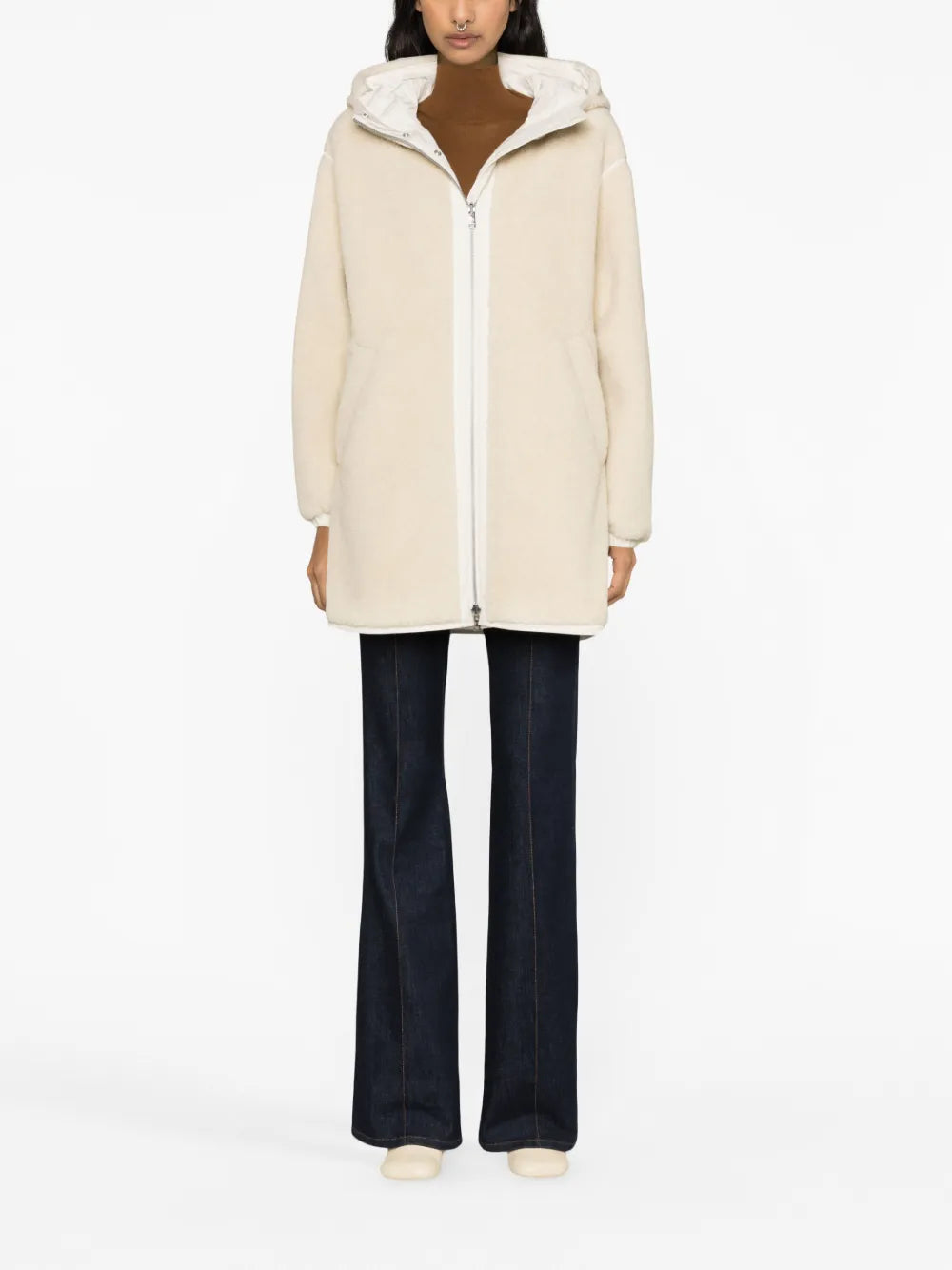 Reversible Hooded Coat
