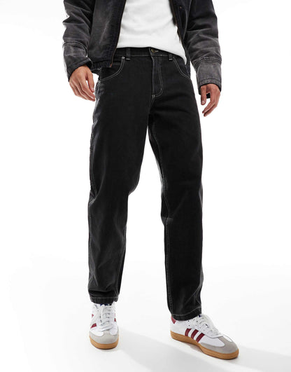 Garyville Relaxed Straight Fit Denim Jeans