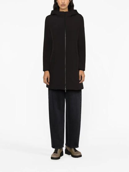 Padded Hooded Raincoat