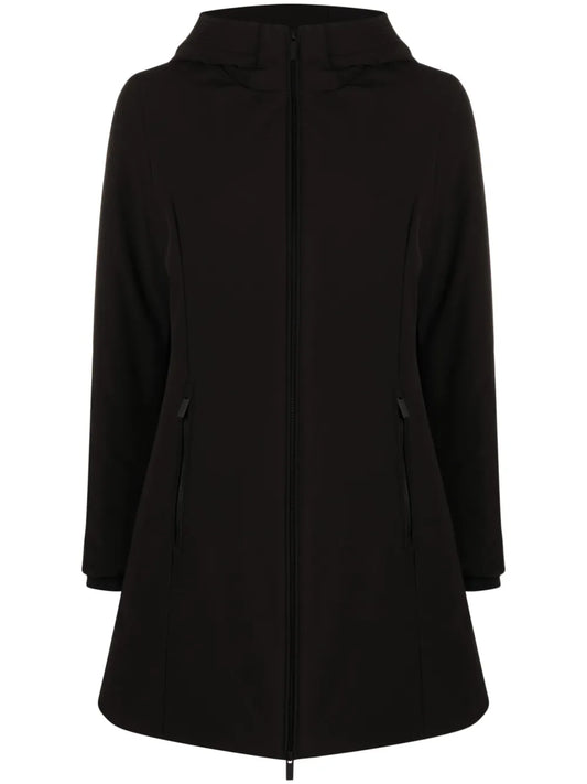 Padded Hooded Raincoat