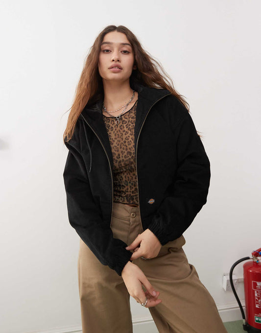 Cord Hooded Jacket