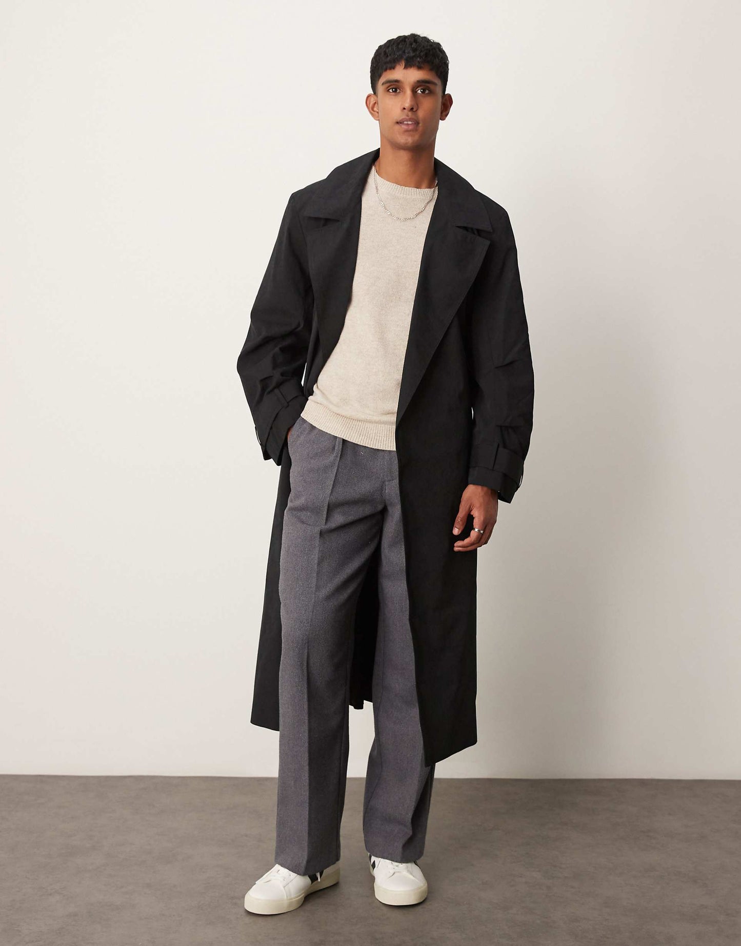 Trench Coat With Belt