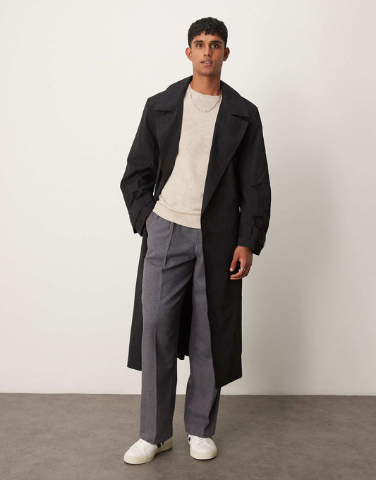 Trench Coat With Belt