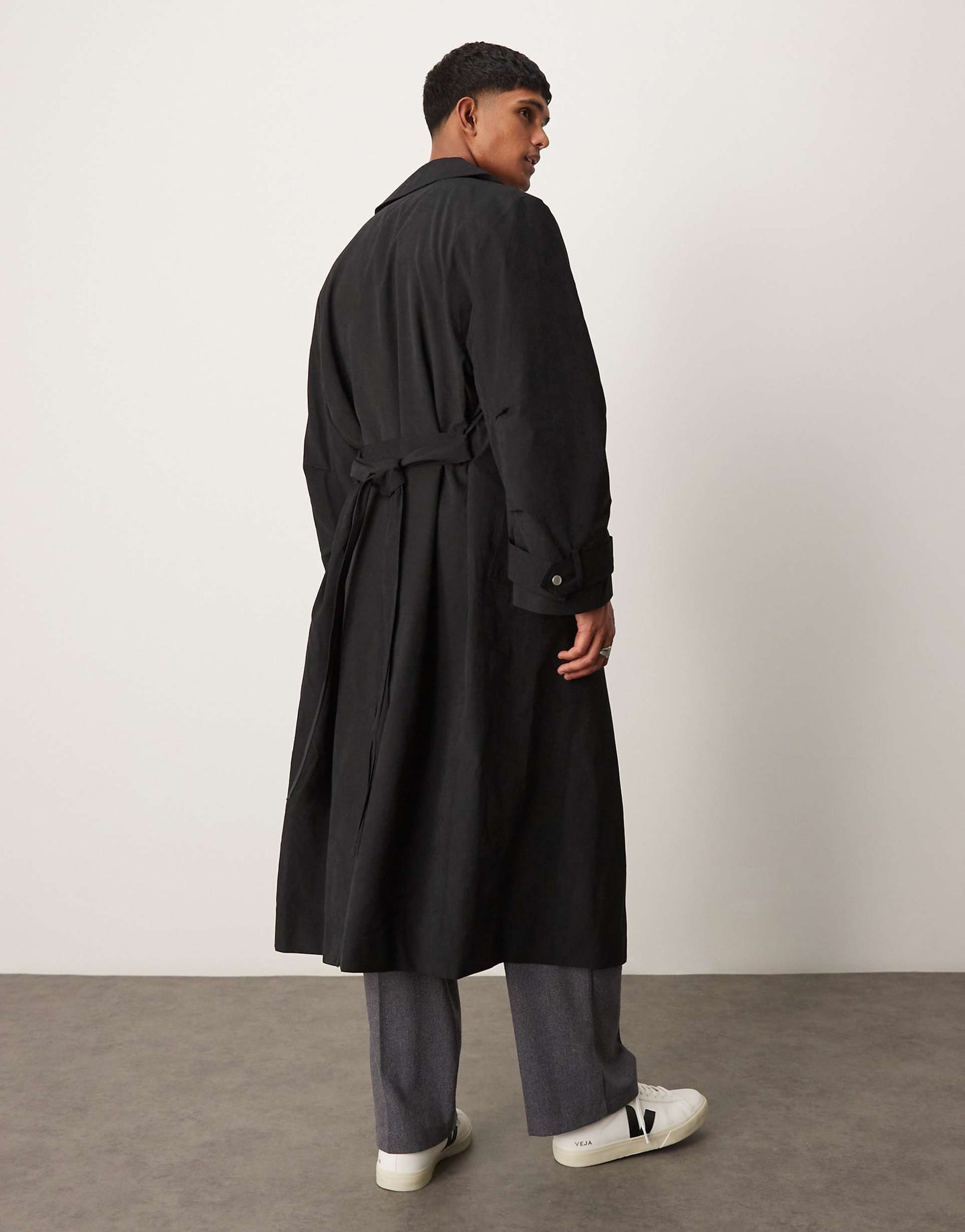 Trench Coat With Belt