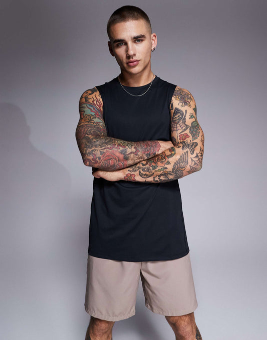 Icon Training Sleeveless Tank With Quick Dry