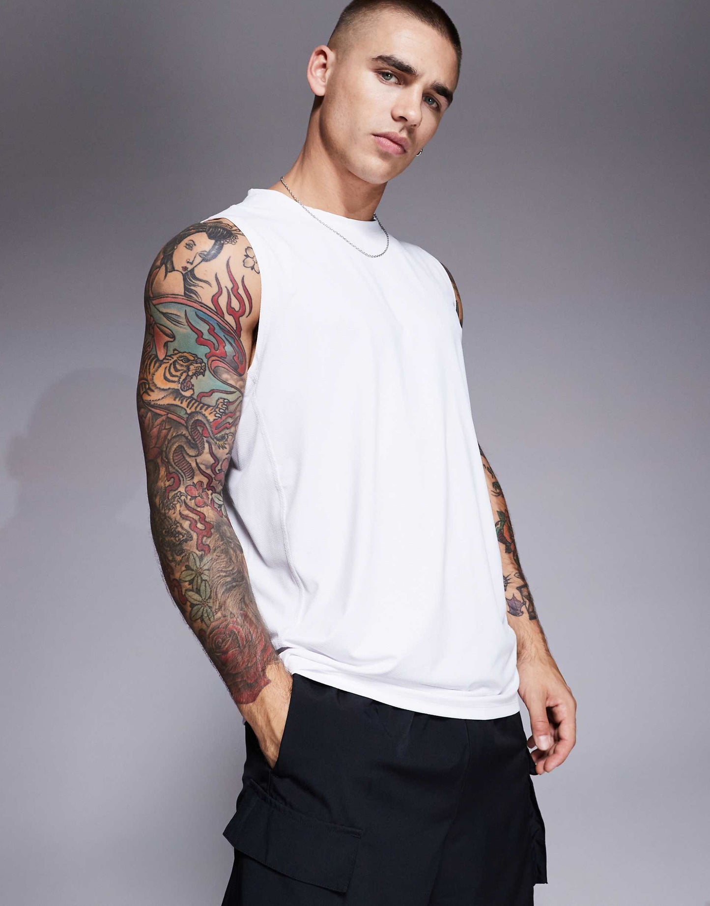 Icon Training Sleeveless Tank With Quick Dry
