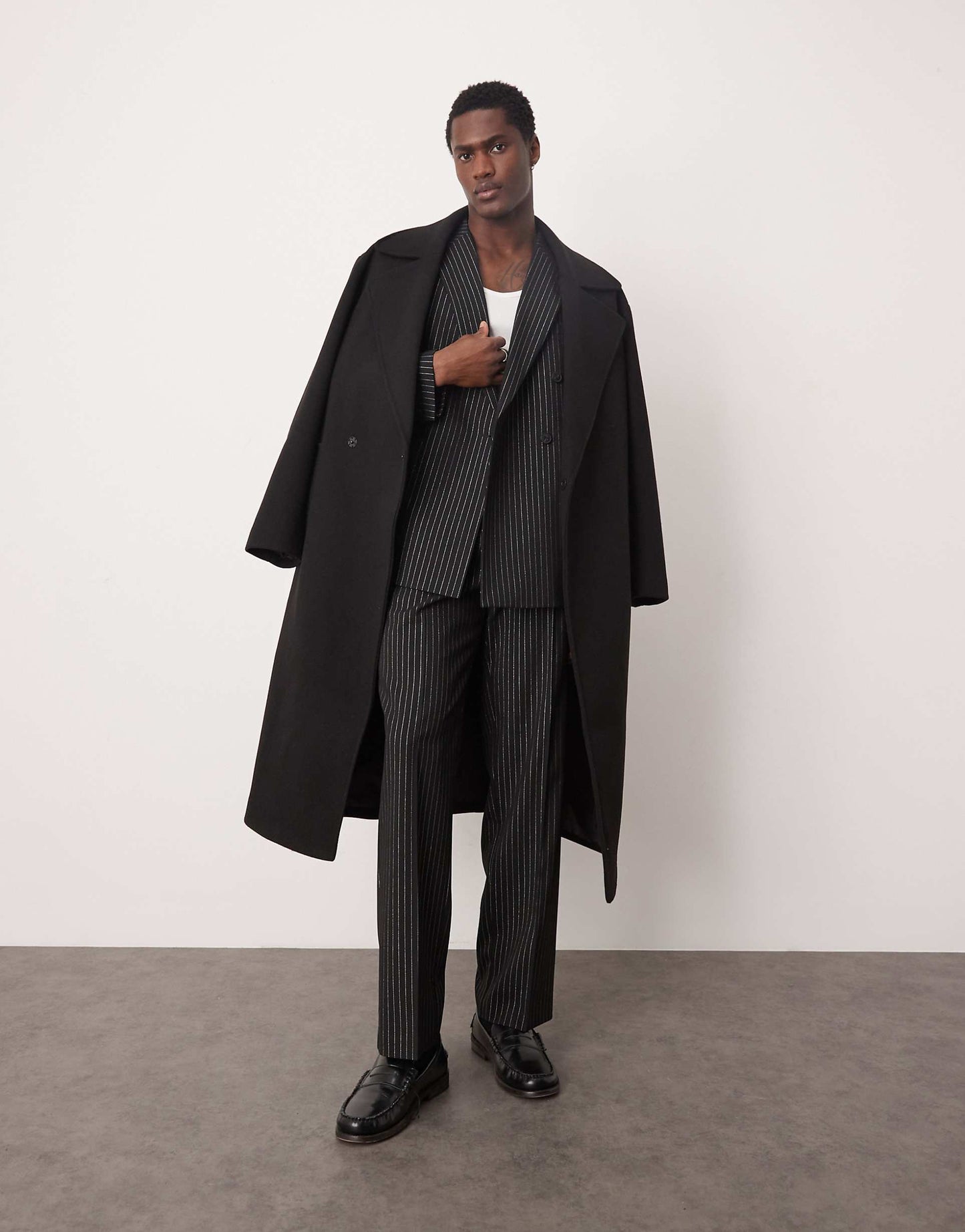 Regular Double Breasted Suit Jacket