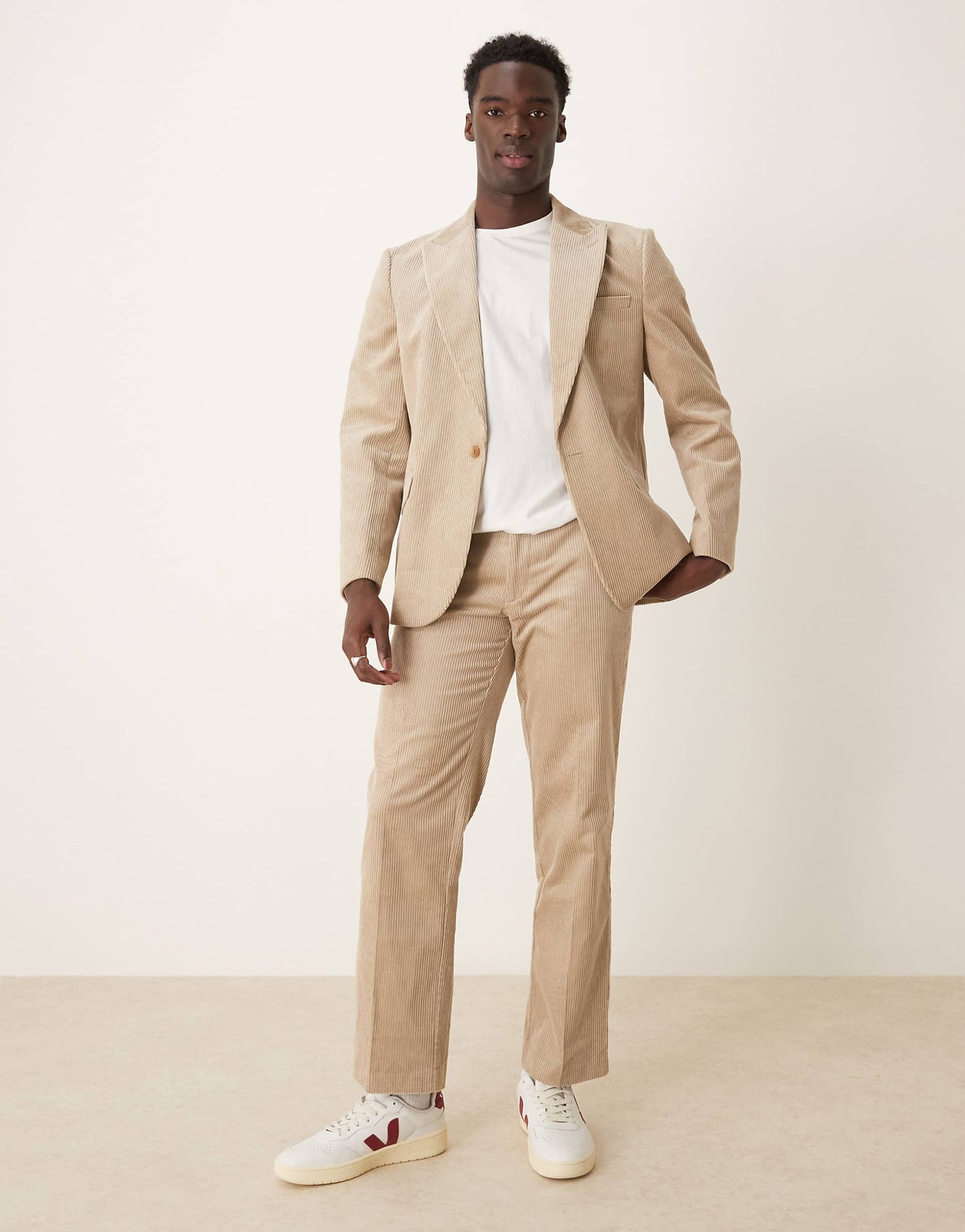 Regular Corduroy Suit Jacket